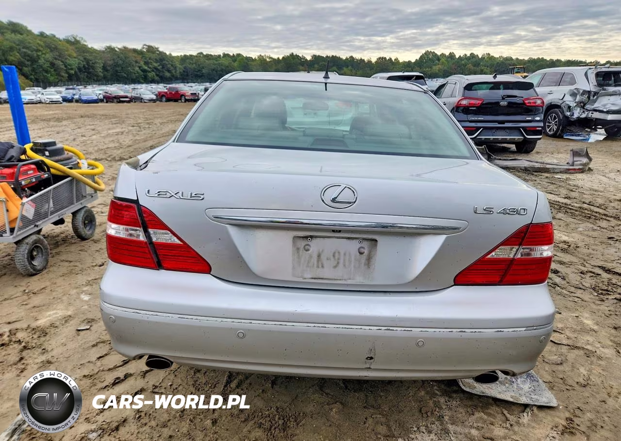 2004 Lexus Ls 430 VIN:JTHBN36F740160954 - 6