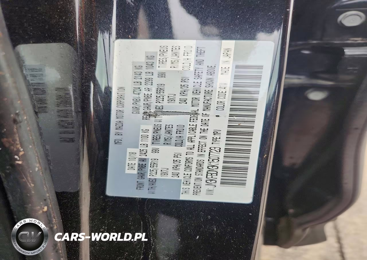 2019 Mazda Cx-5 Grand Touring VIN:JM3KFBDM3K1507723 - 13