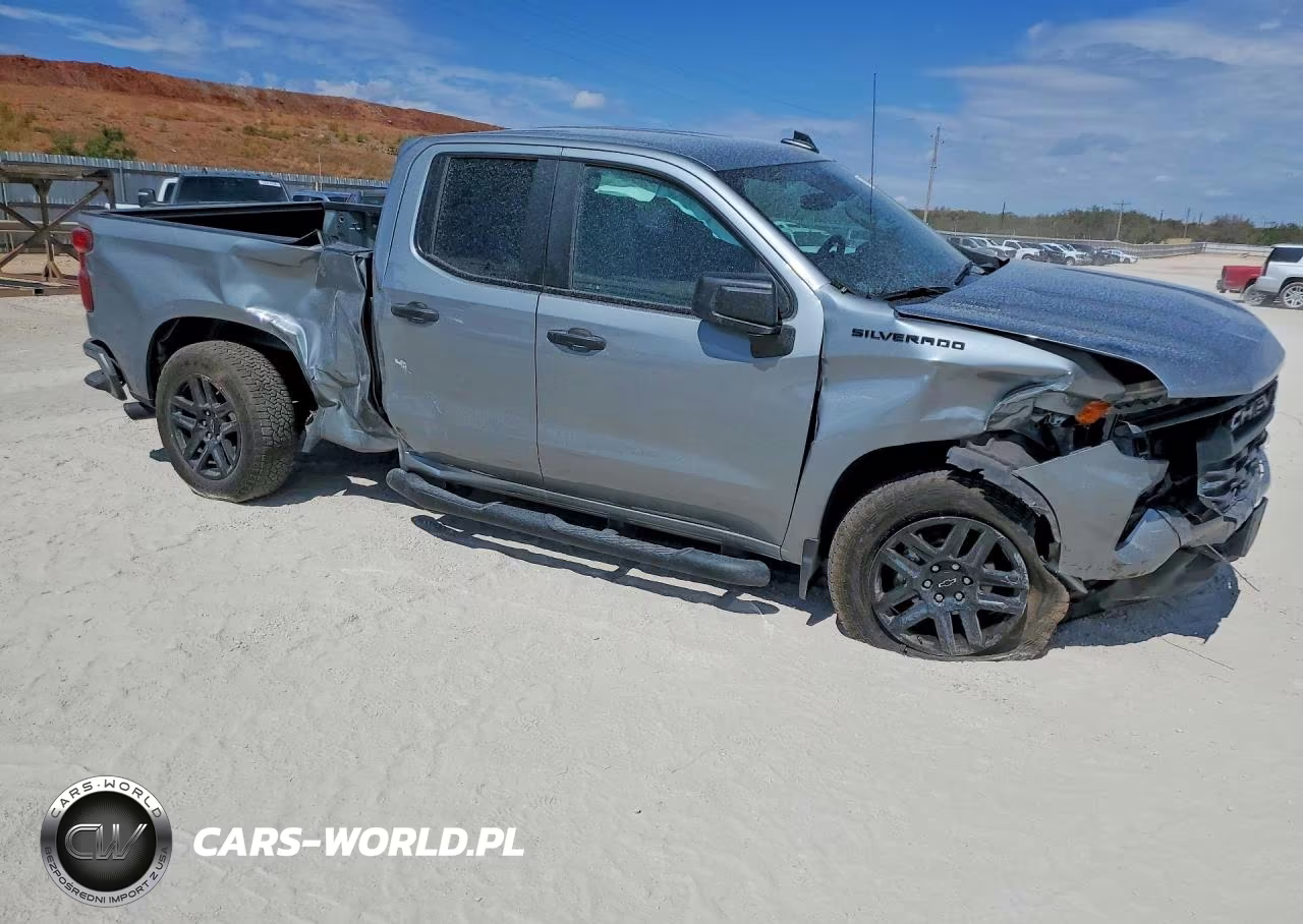 2025 Chevrolet Silverado C1500 Custom VIN:1GCRABEK2SZ113893 - 4