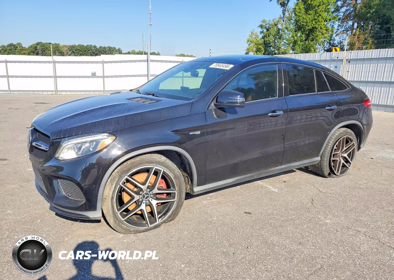 2018 Mercedes-Benz Gle Coupe 43 Amg VIN:4JGED6EB8JA092232 - 1