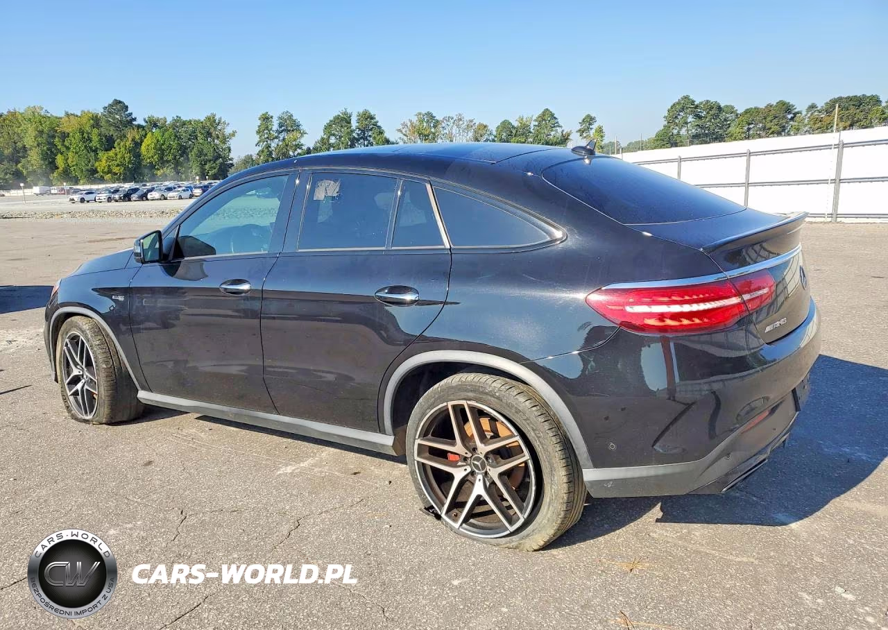 2018 Mercedes-Benz Gle Coupe 43 Amg VIN:4JGED6EB8JA092232 - 2