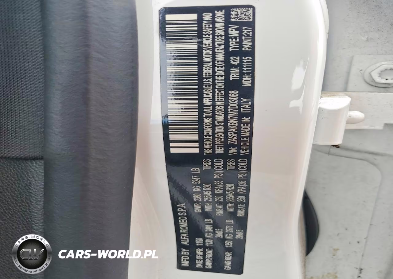 2021 Alfa Romeo Stelvio Ti VIN:ZASPAKBN7M7D03068 - 13