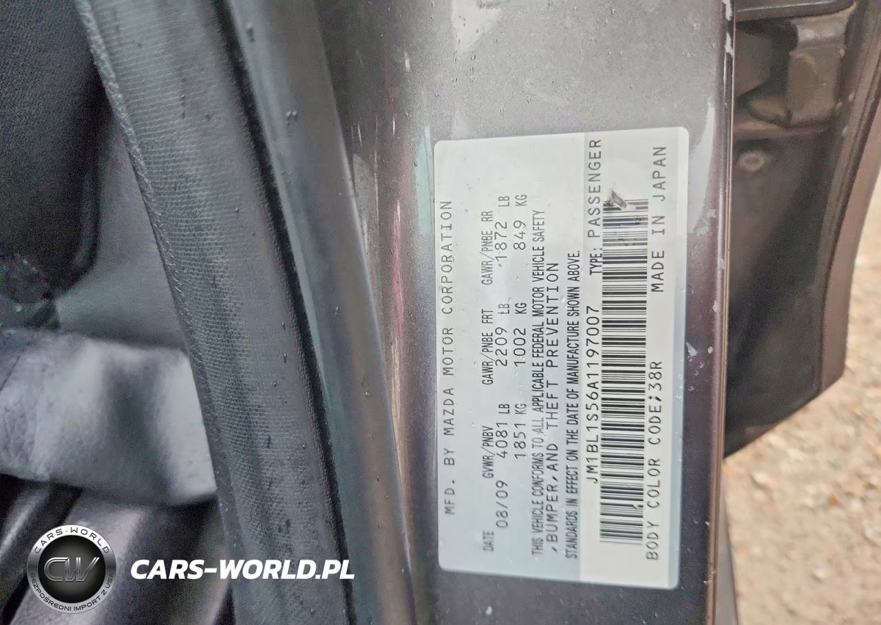 2010 Mazda 3 S VIN:JM1BL1S56A1197007 - 13