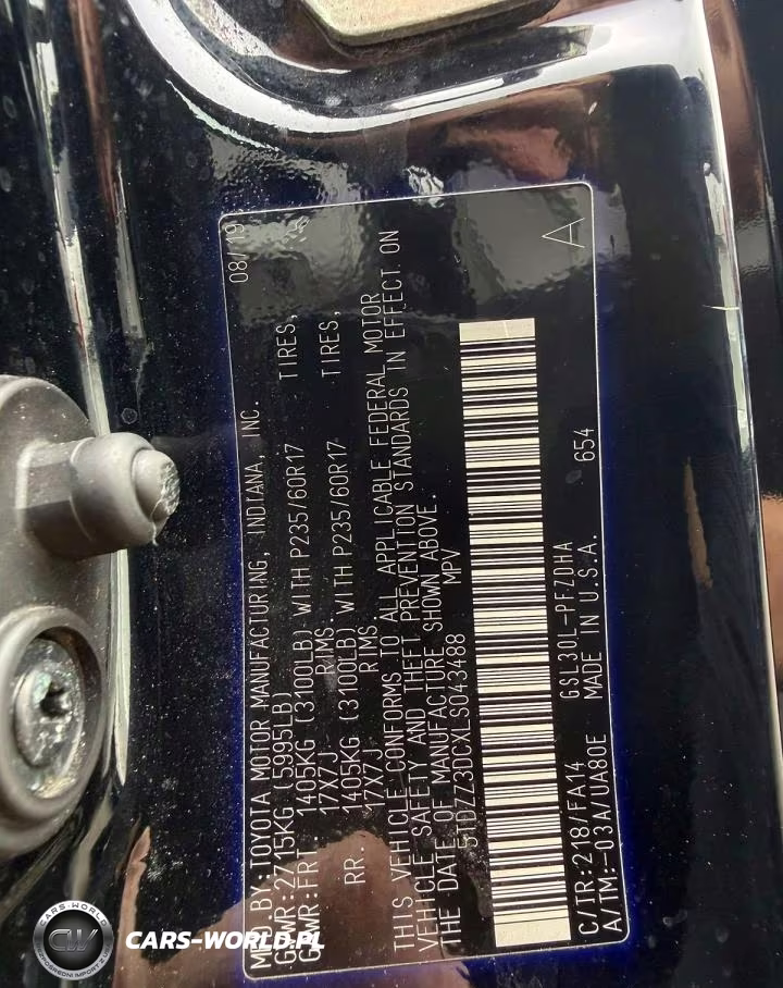 2020 Toyota Sienna L VIN:5TDZZ3DCXLS043488 - 11
