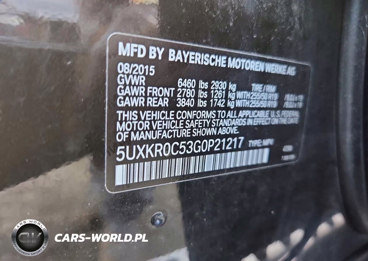 2016 BMW X5 xDrive35I VIN:5UXKR0C53G0P21217 - 13