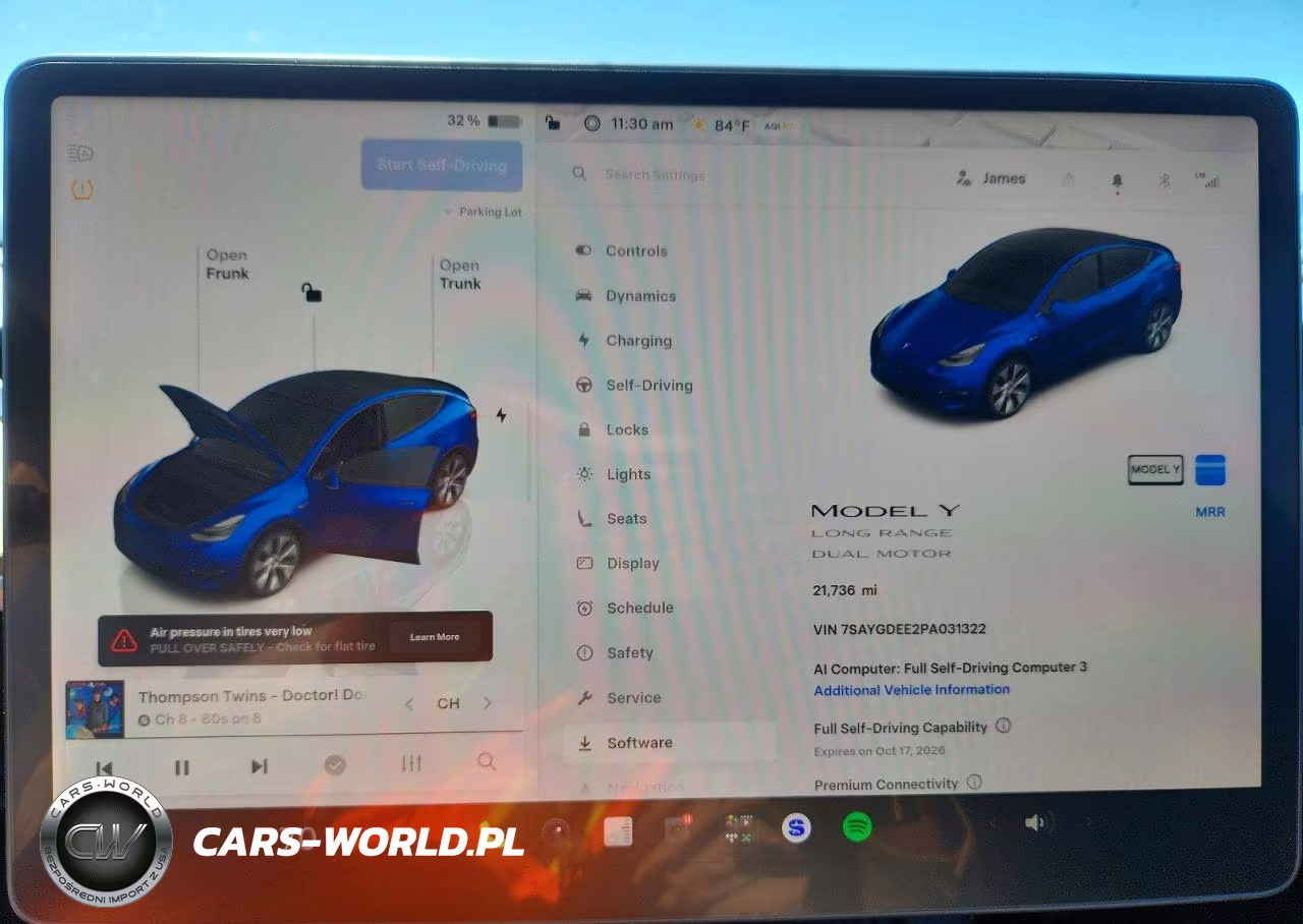 2023 Tesla Model Y VIN:7SAYGDEE2PA031322 - 9
