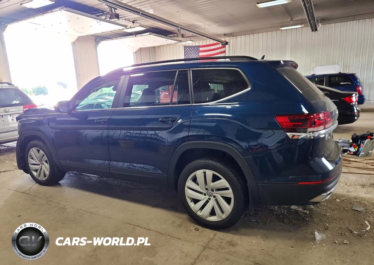 2021 Volkswagen Atlas Se VIN:1V2HR2CA3MC599651 - 2