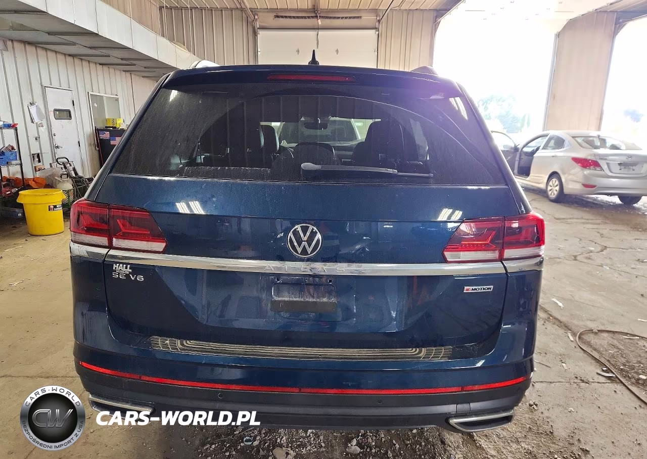 2021 Volkswagen Atlas Se VIN:1V2HR2CA3MC599651 - 6
