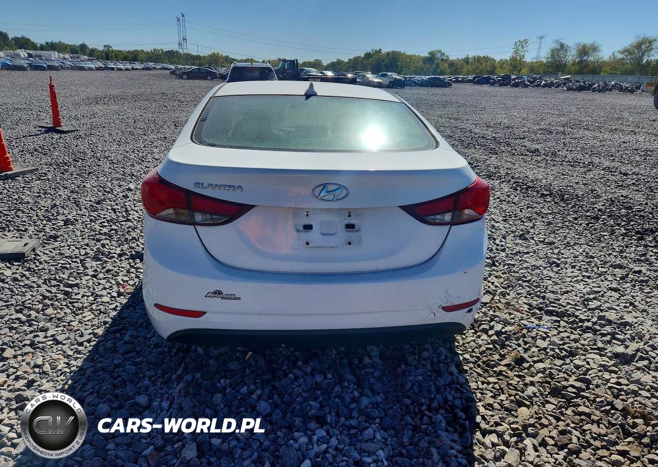 2015 Hyundai Elantra Se VIN:5NPDH4AE9FH644555 - 6