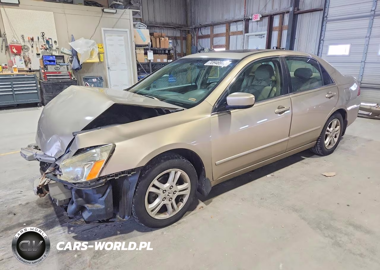 2007 Honda Accord Ex VIN:1HGCM568X7A187149 - 1