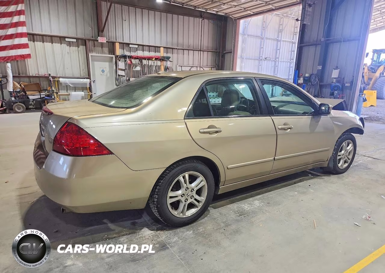 2007 Honda Accord Ex VIN:1HGCM568X7A187149 - 3