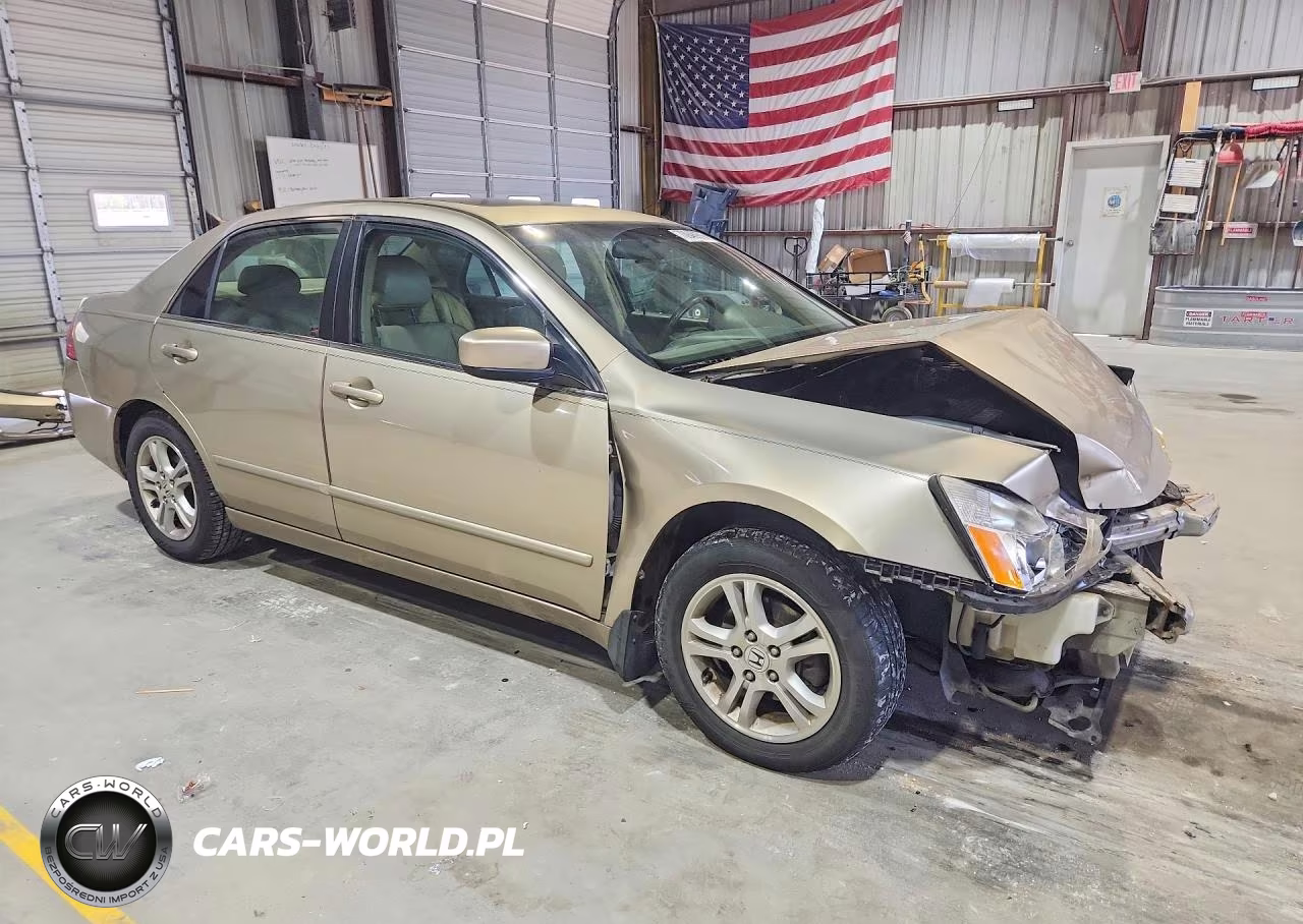 2007 Honda Accord Ex VIN:1HGCM568X7A187149 - 4