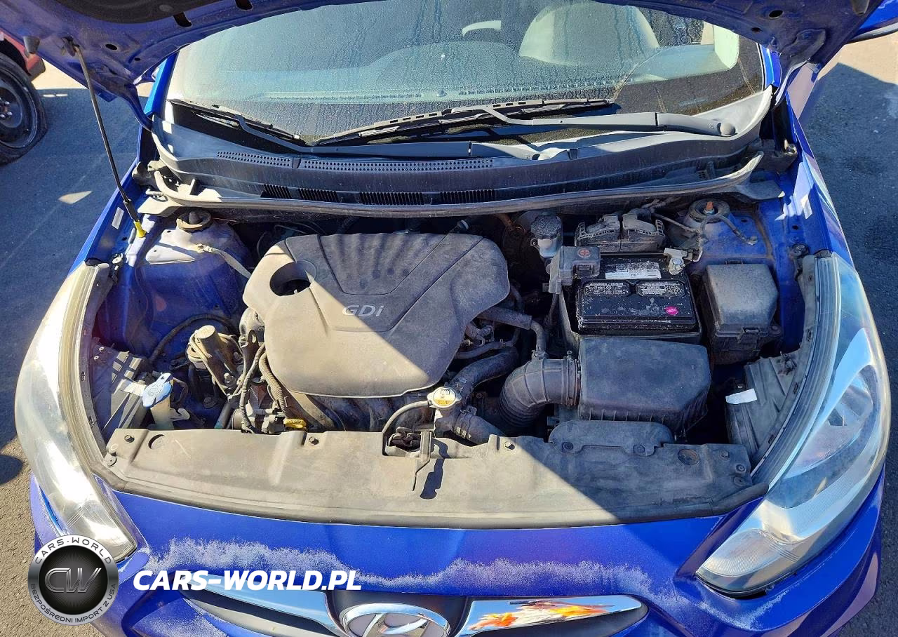 2013 Hyundai Accent Se VIN:KMHCU5AEXDU111609 - 11