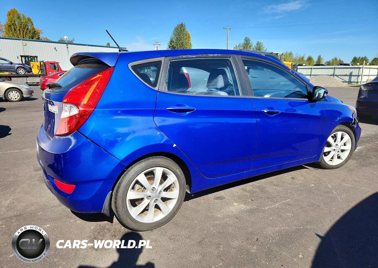 2013 Hyundai Accent Se VIN:KMHCU5AEXDU111609 - 3