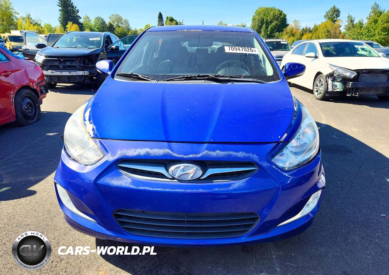2013 Hyundai Accent Se VIN:KMHCU5AEXDU111609 - 5