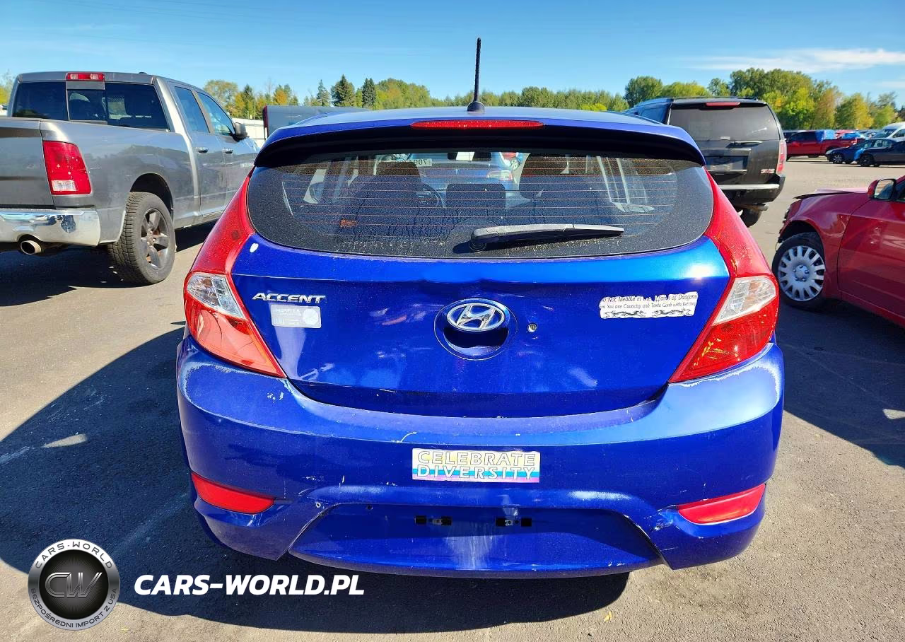 2013 Hyundai Accent Se VIN:KMHCU5AEXDU111609 - 6