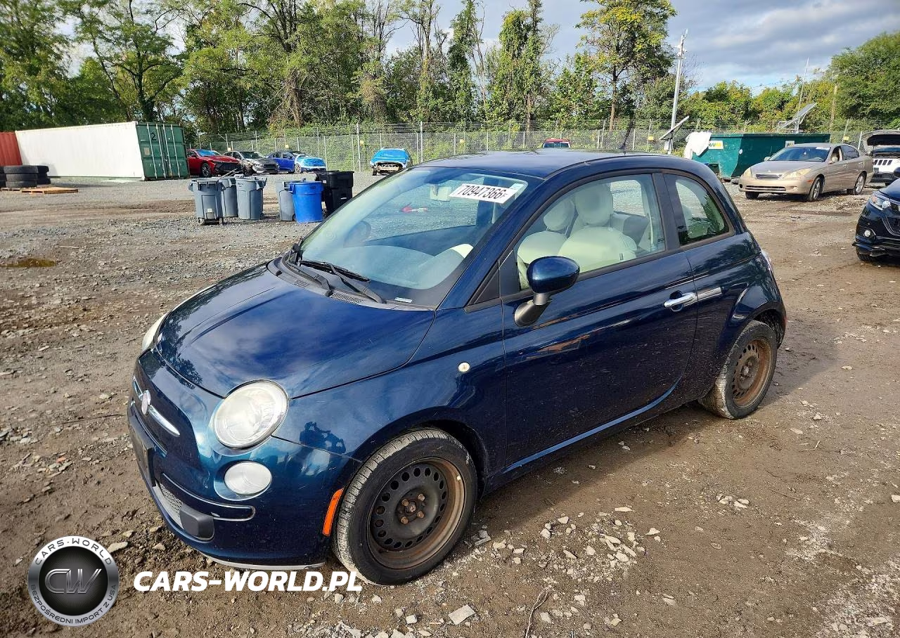 2013 Fiat 500 Pop VIN:3C3CFFAR4DT512143 - 1