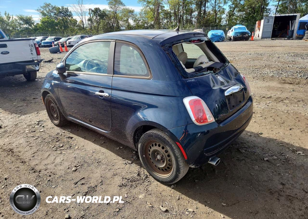 2013 Fiat 500 Pop VIN:3C3CFFAR4DT512143 - 2
