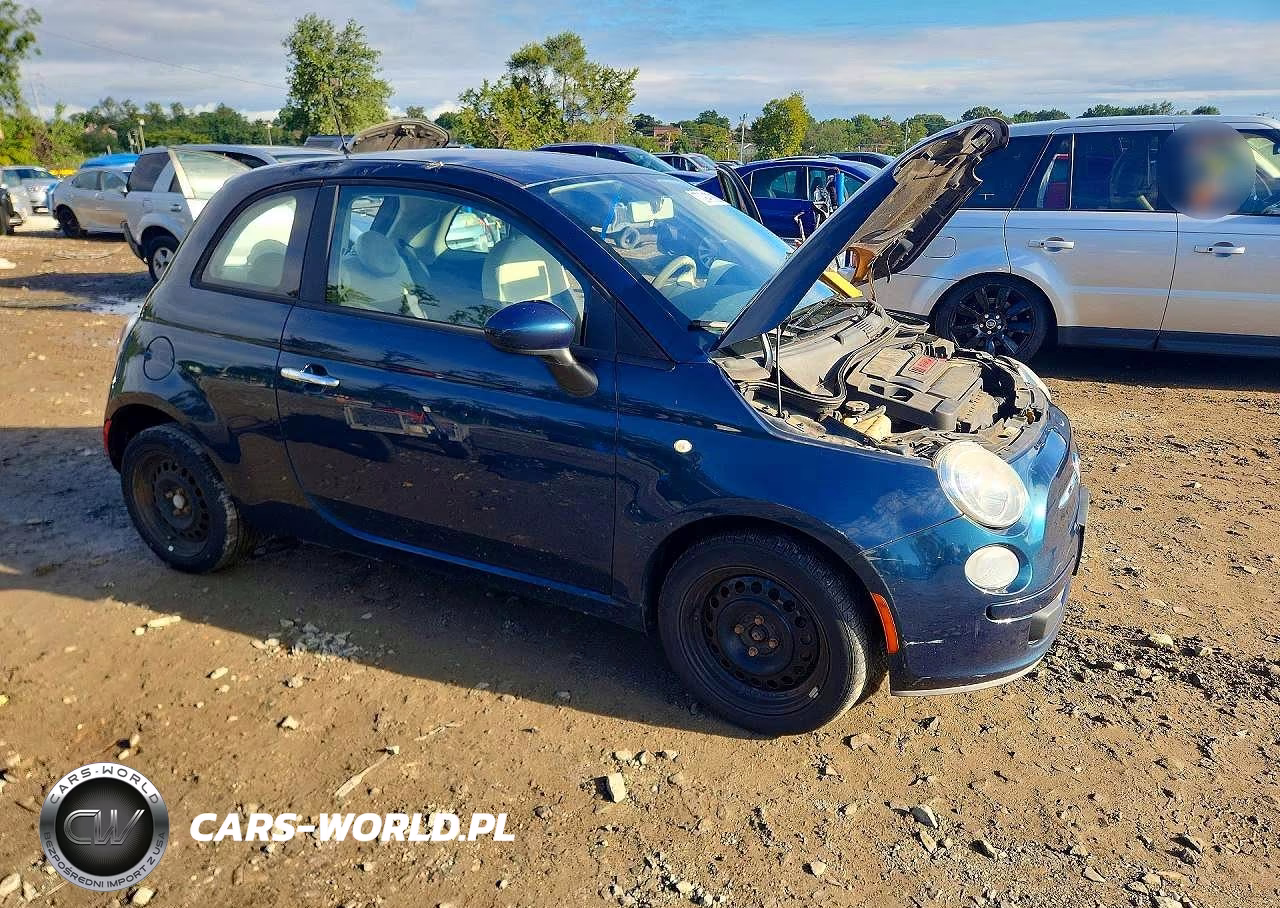 2013 Fiat 500 Pop VIN:3C3CFFAR4DT512143 - 4