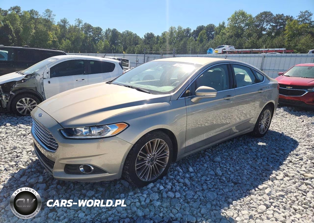 2015 Ford Fusion Se VIN:3FA6P0HD8FR180677 - 1