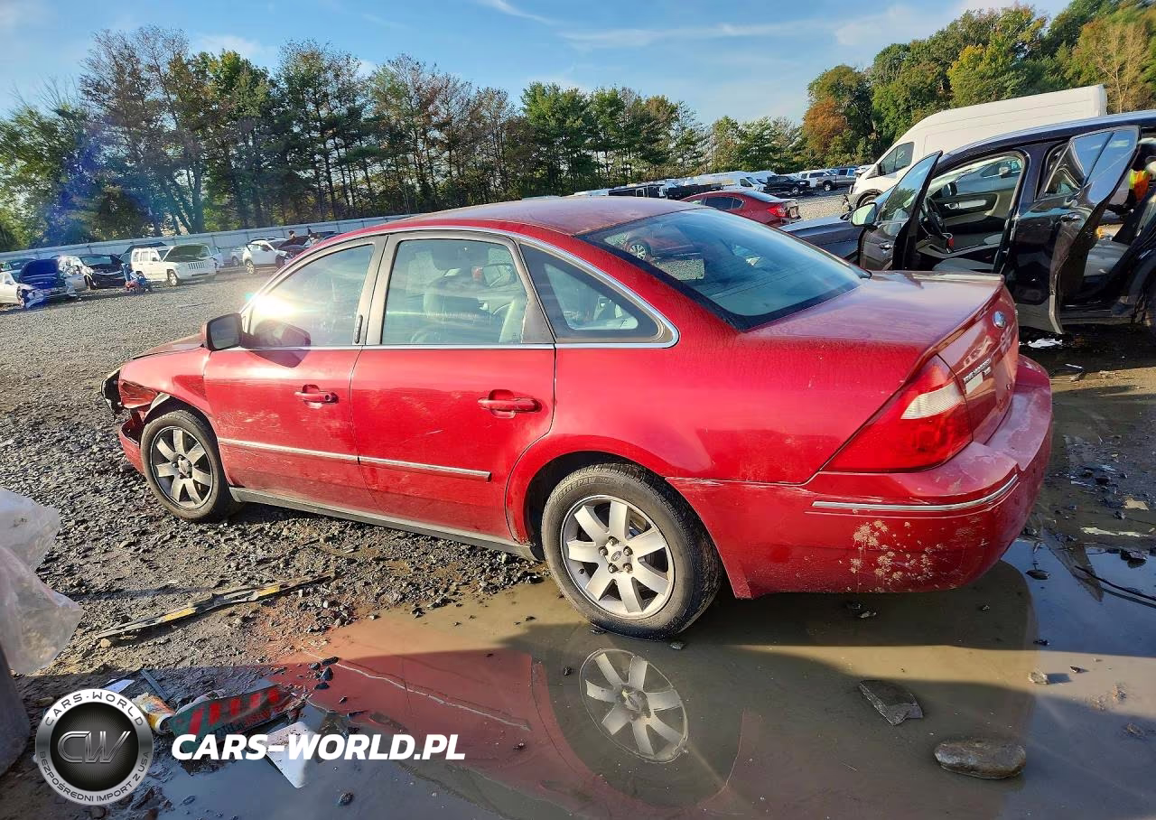 2006 Ford Five Hundred Sel VIN:1FAHP27156G116695 - 2