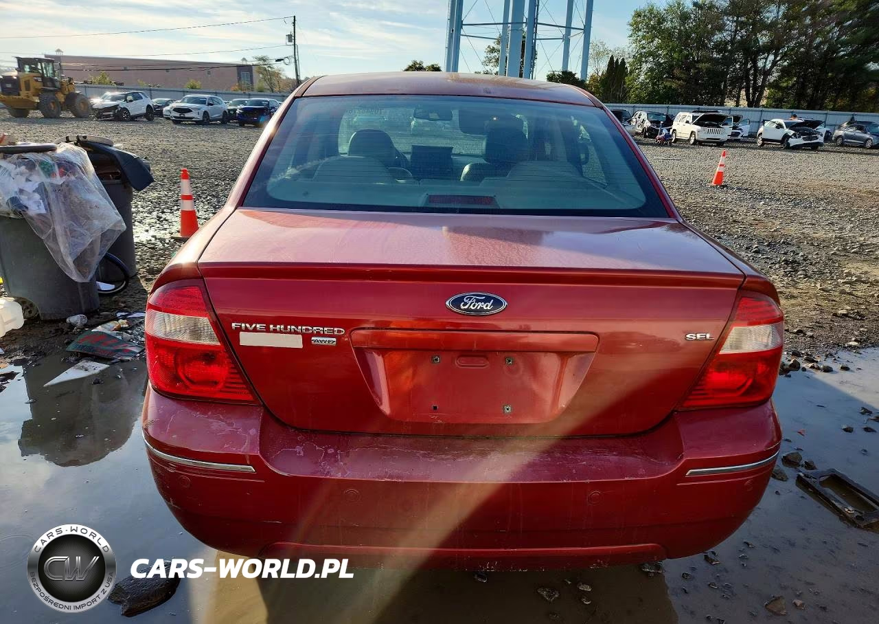 2006 Ford Five Hundred Sel VIN:1FAHP27156G116695 - 6