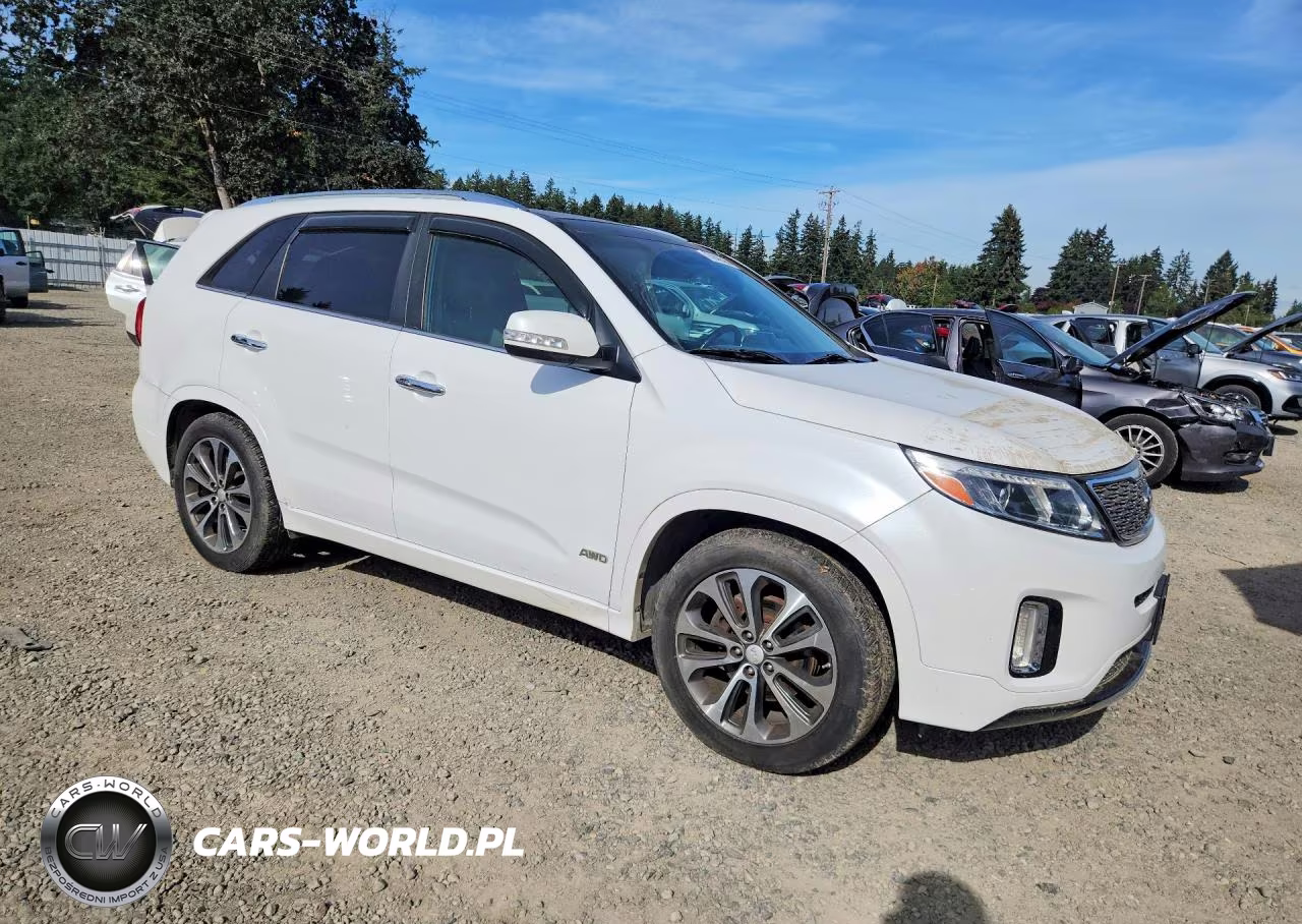 2014 Kia Sorento Sx VIN:5XYKWDA7XEG466949 - 4