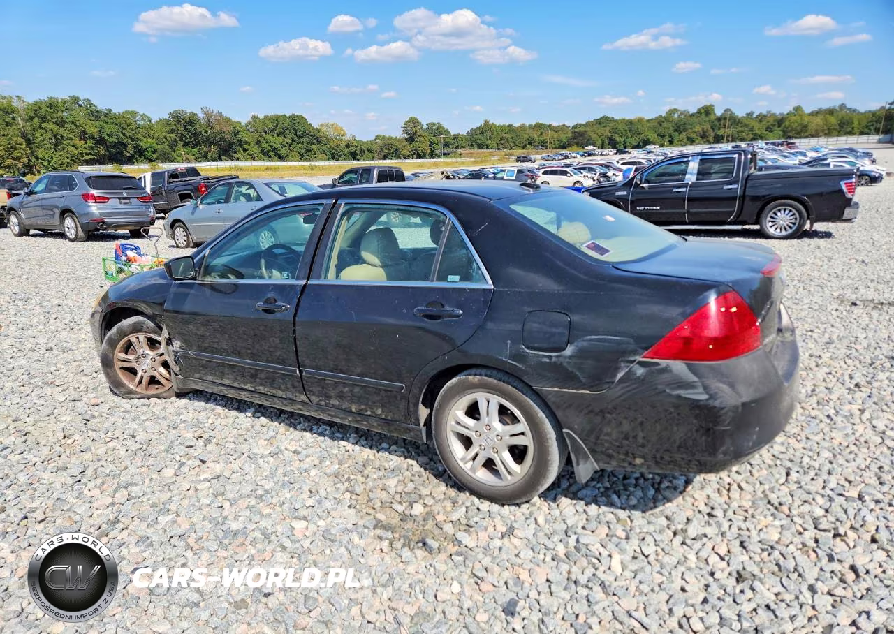 2007 Honda Accord Ex VIN:1HGCM56707A121491 - 2