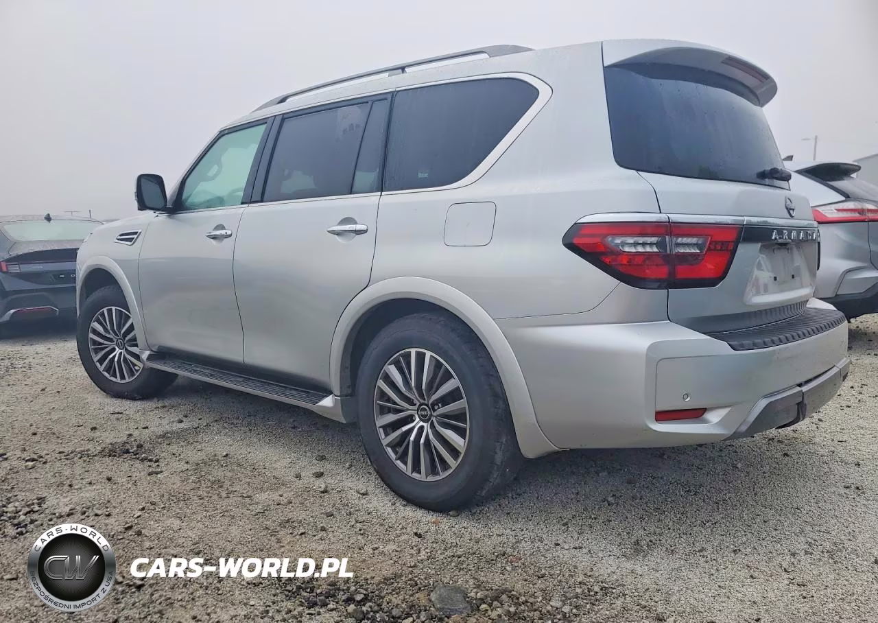 2023 Nissan Armada Sl VIN:JN8AY2BD4P9693335 - 2