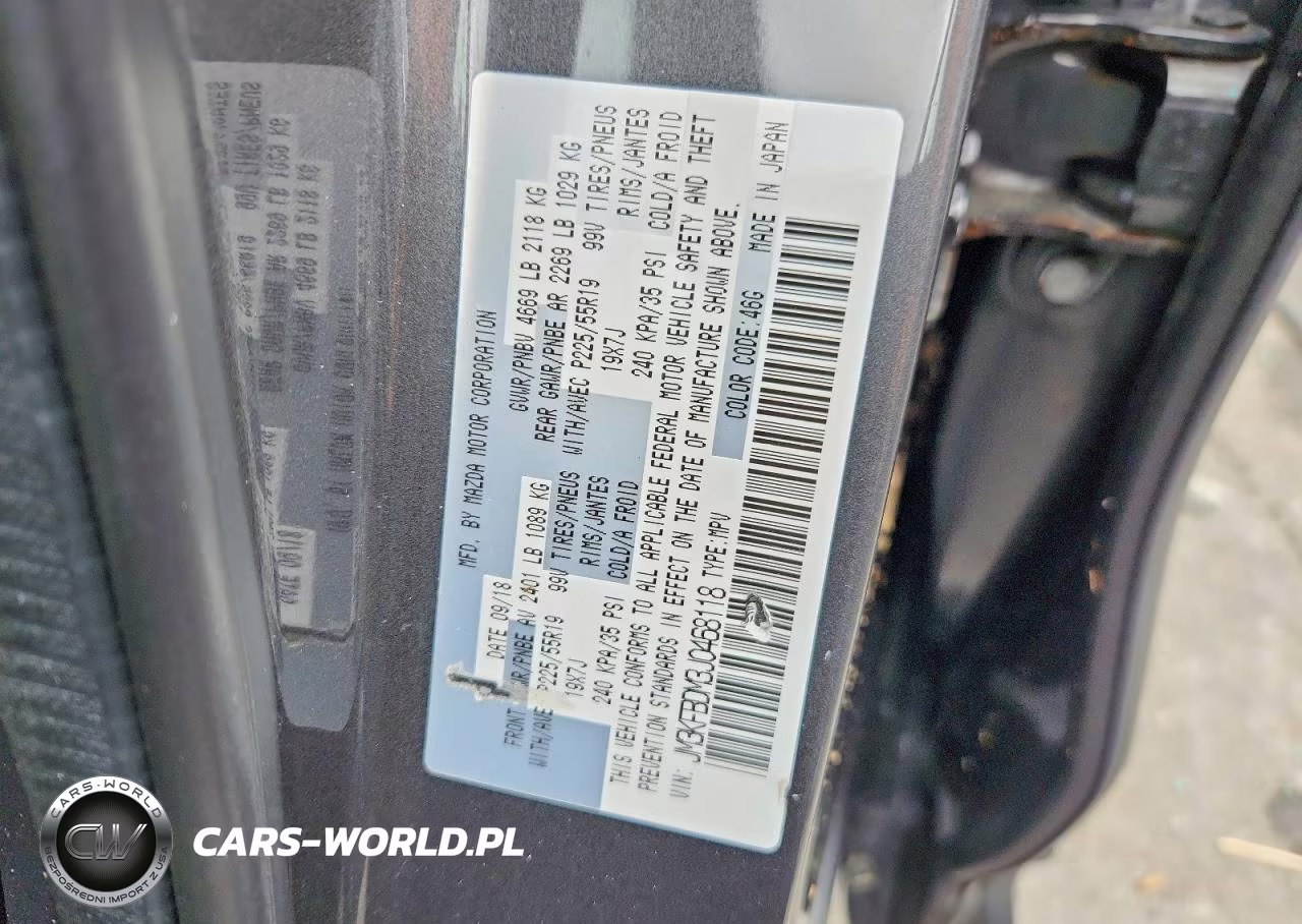 2018 Mazda Cx-5 Grand Touring VIN:JM3KFBDM3J0468118 - 14