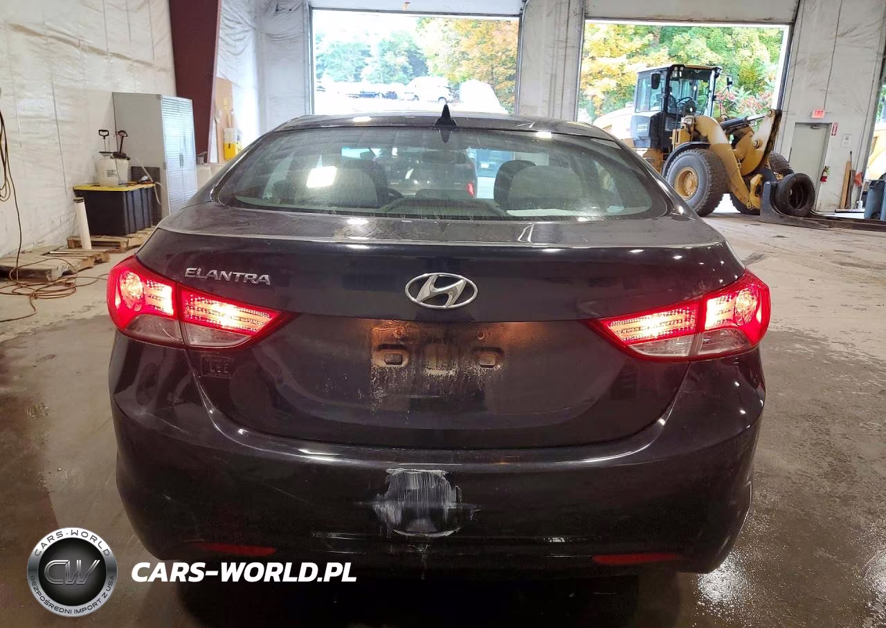 2013 Hyundai Elantra Gls VIN:5NPDH4AE4DH454109 - 6