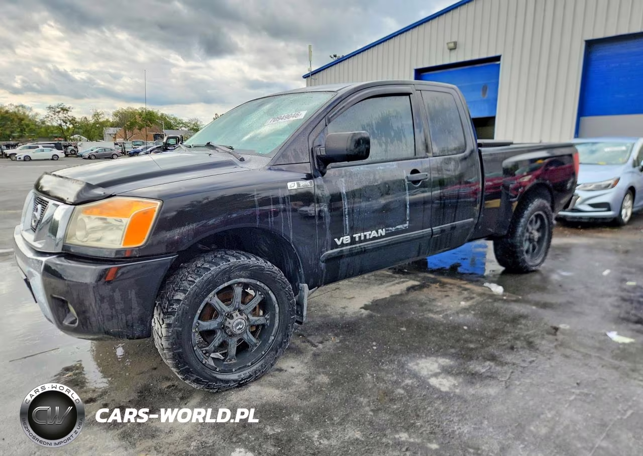 2011 Nissan Titan Sv VIN:1N6BA0CAXBN313103 - 1