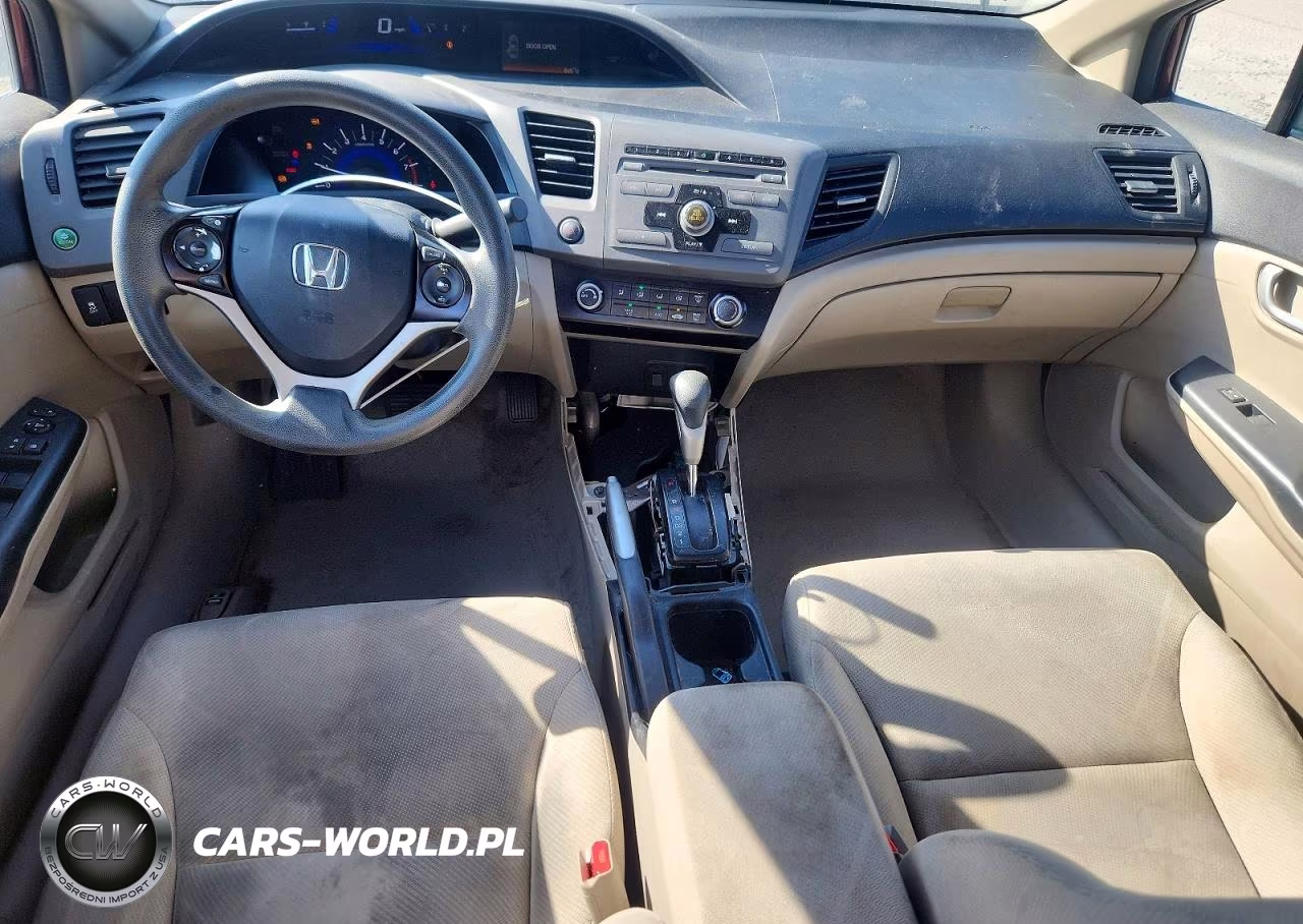 2012 Honda Civic Lx VIN:19XFB2F57CE099463 - 8