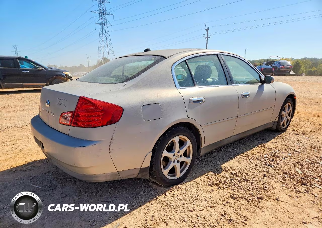 2004 Infiniti G35 Base VIN:JNKCV51F34M705693 - 3