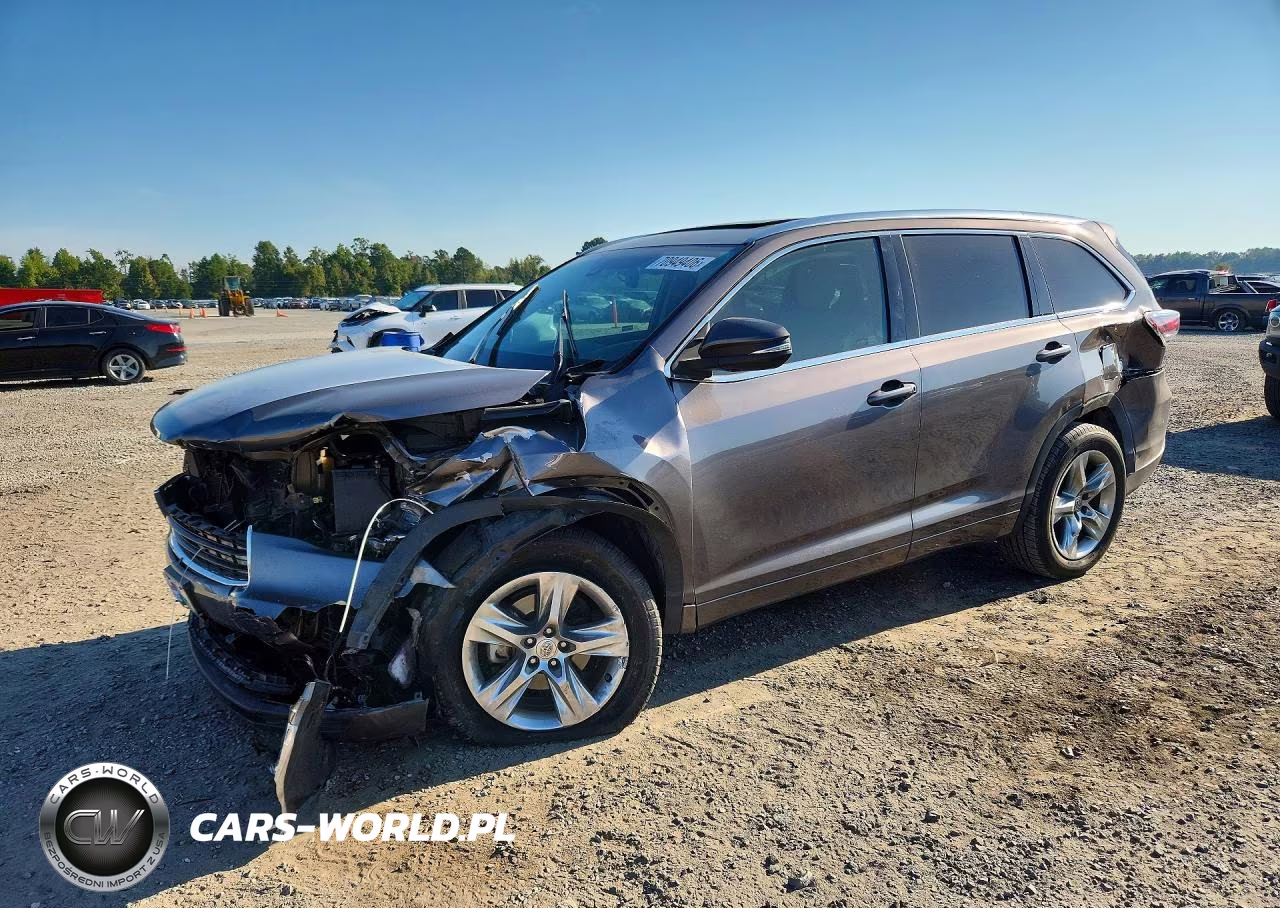 2014 Toyota Highlander Limited Platinum – zdjęcie 1 z 14