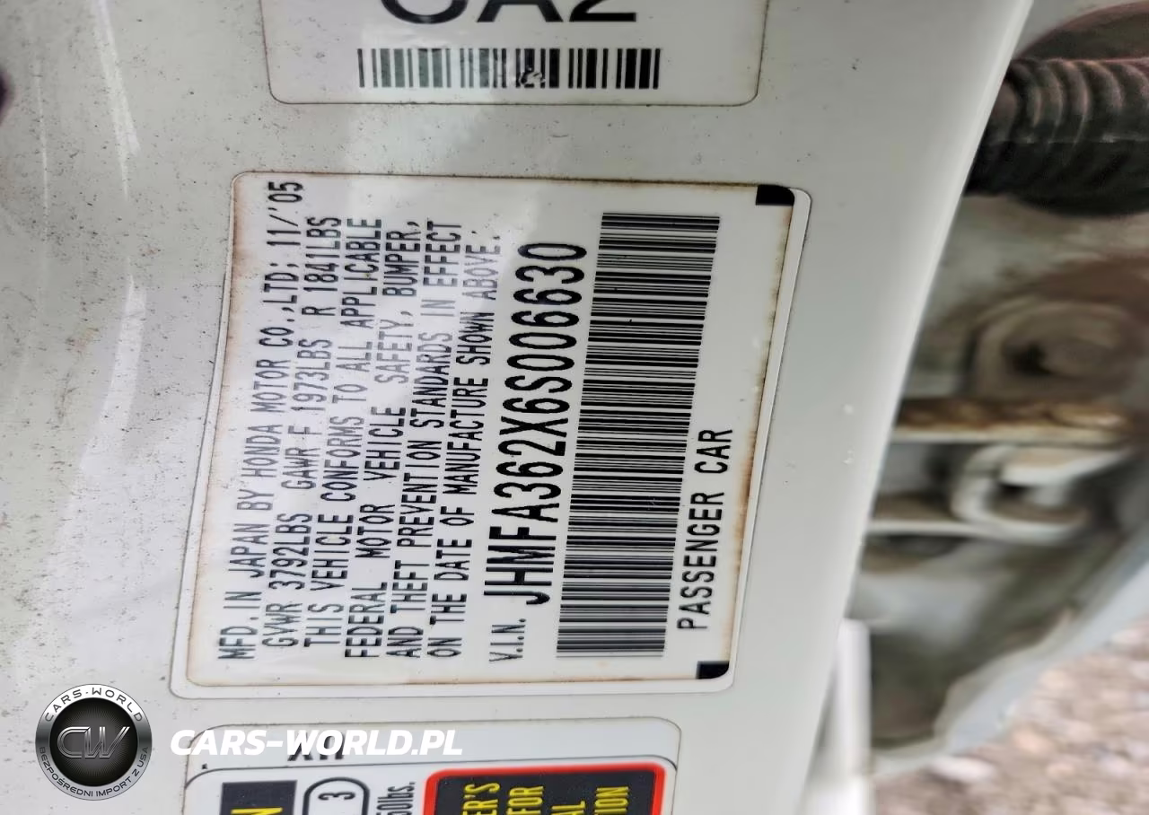 2006 Honda Civic Hybrid VIN:JHMFA362X6S006630 - 12