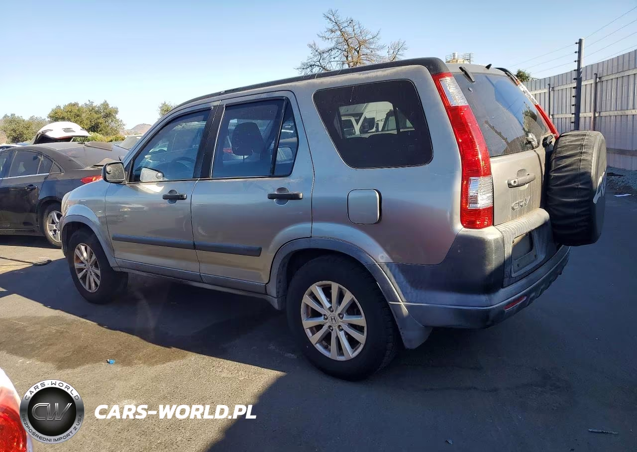 2006 Honda Cr-V Lx VIN:JHLRD68546C024312 - 2