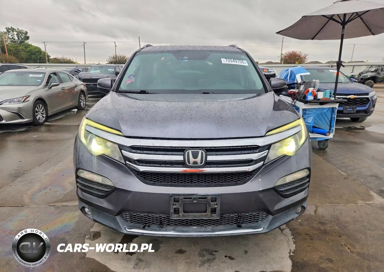 2016 Honda Pilot Elite VIN:5FNYF6H03GB125370 - 5