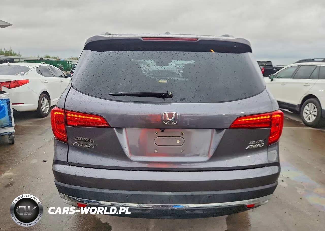 2016 Honda Pilot Elite VIN:5FNYF6H03GB125370 - 6