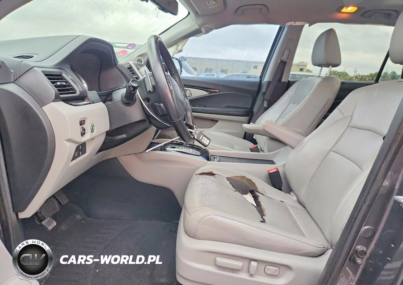 2016 Honda Pilot Elite VIN:5FNYF6H03GB125370 - 7
