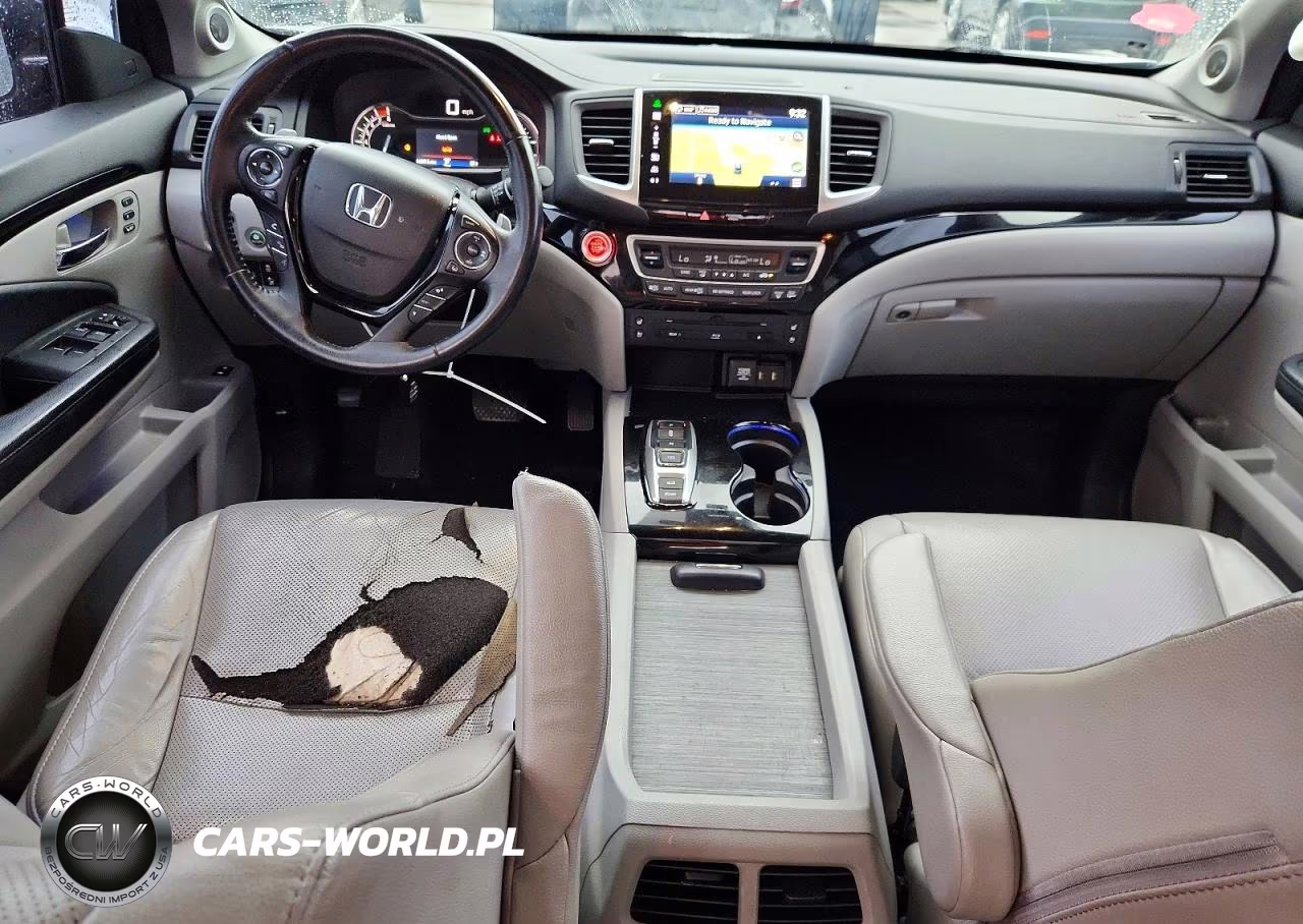 2016 Honda Pilot Elite VIN:5FNYF6H03GB125370 - 8