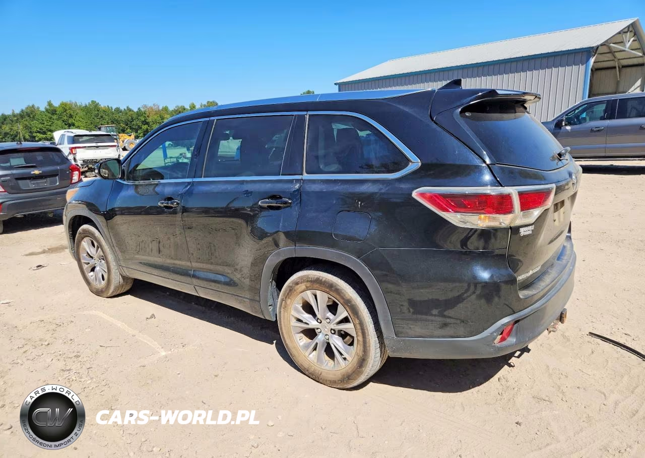 2015 Toyota Highlander Xle VIN:5TDKKRFH8FS112796 - 2