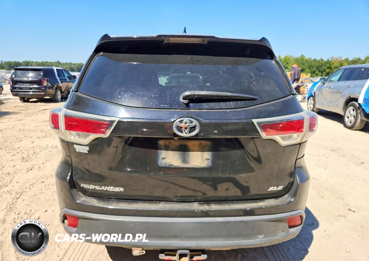2015 Toyota Highlander Xle VIN:5TDKKRFH8FS112796 - 6