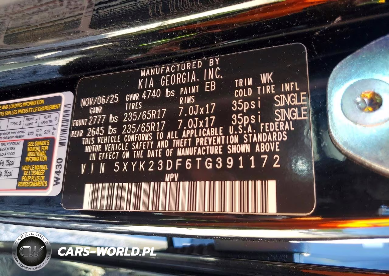 2026 Kia Sportage Lx VIN:5XYK23DF6TG391172 - 13