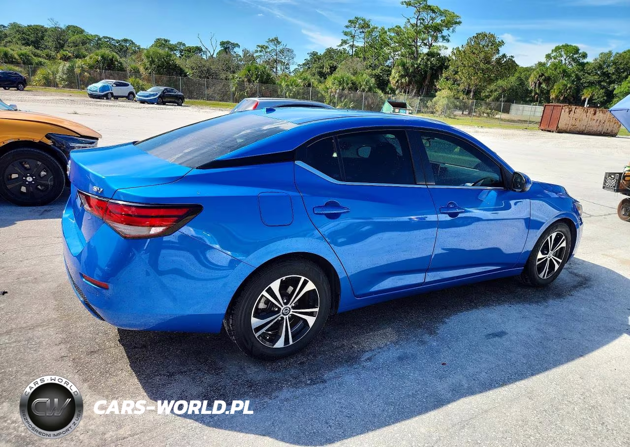 2022 Nissan Sentra Sv VIN:3N1AB8CV0NY260905 - 3