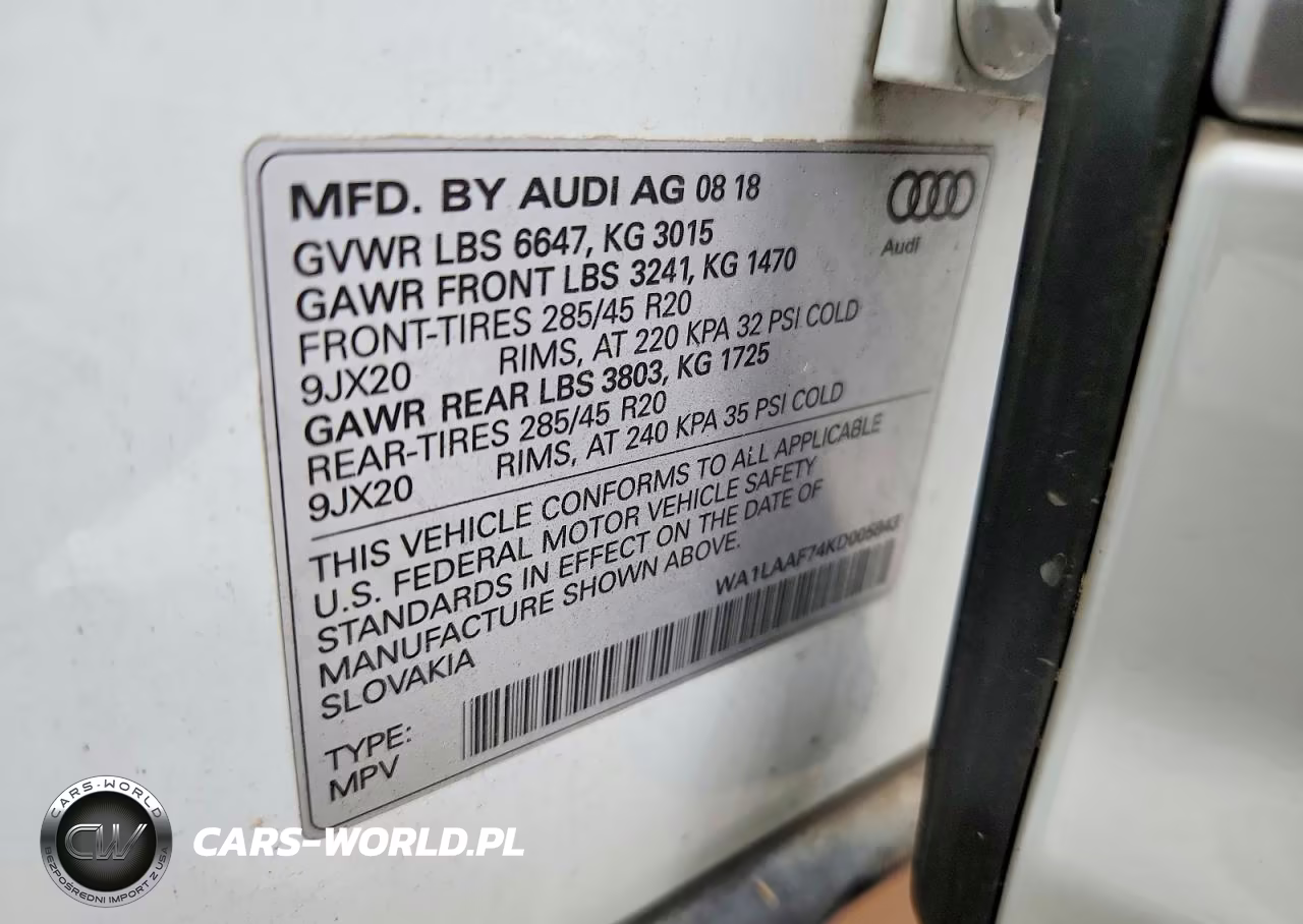 2019 Audi Q7 Premium Plus VIN:WA1LAAF74KD005843 - 13