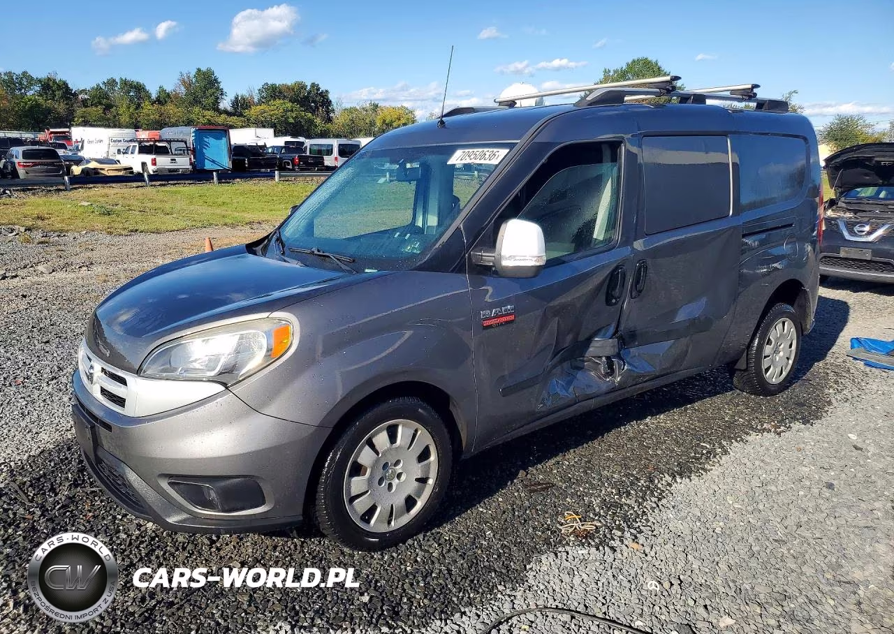 2016 Ram Promaster City Slt Delivery Van VIN:ZFBERFBT5G6A97585 - 1
