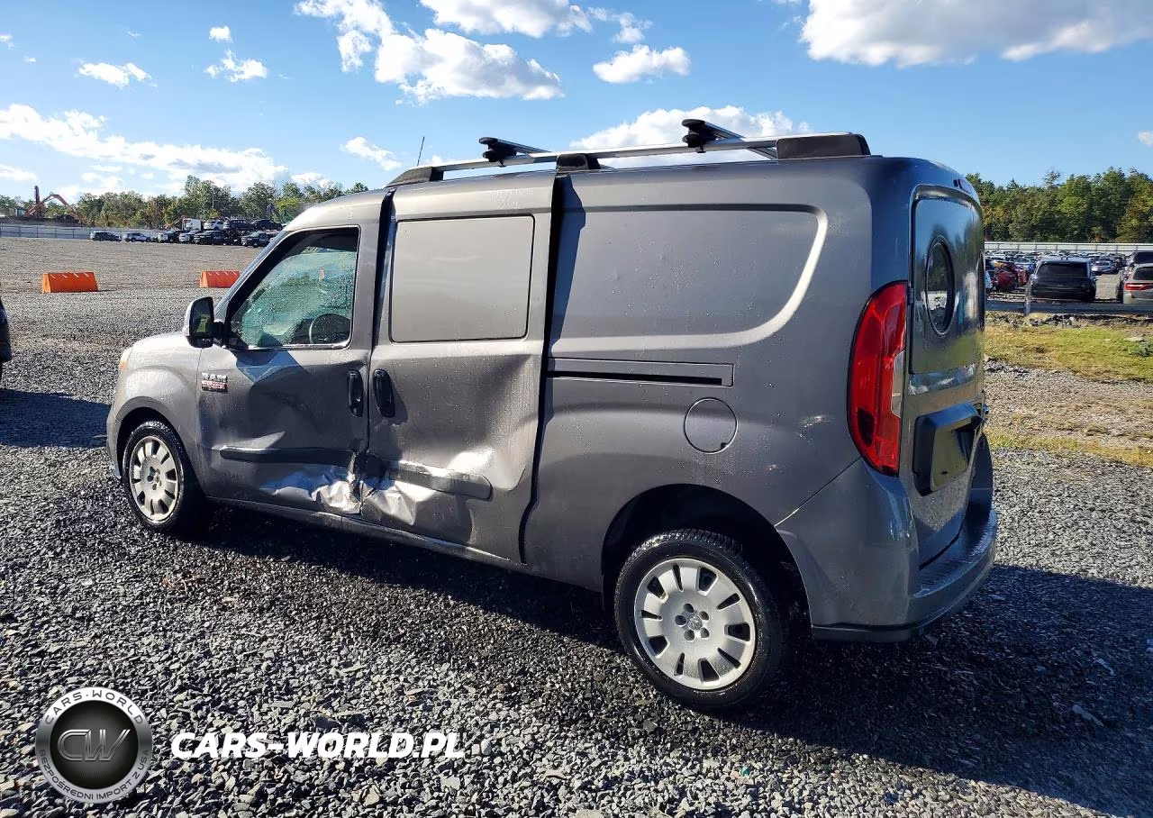 2016 Ram Promaster City Slt Delivery Van VIN:ZFBERFBT5G6A97585 - 2