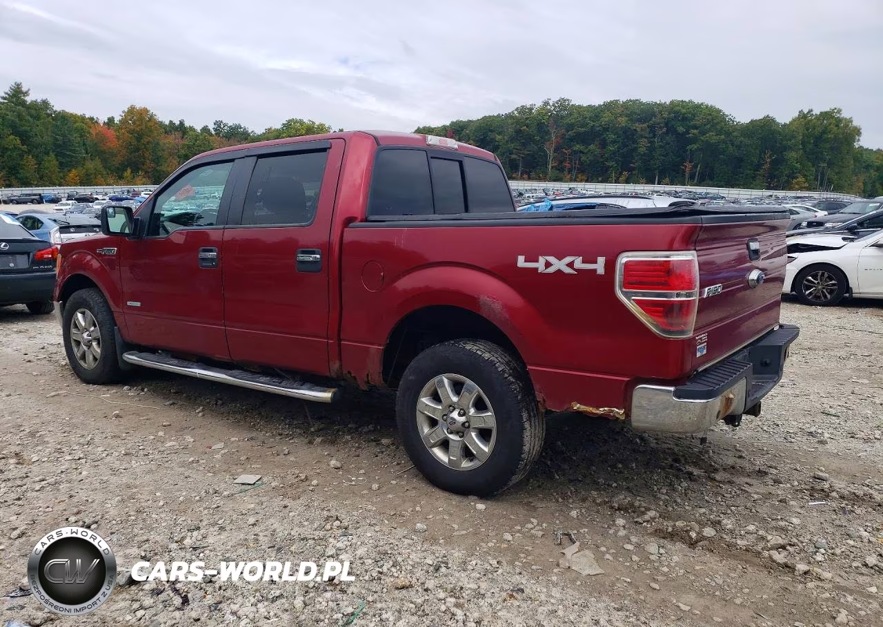 2013 Ford F150 Supercrew VIN:1FTFW1ET9DFB58468 - 2