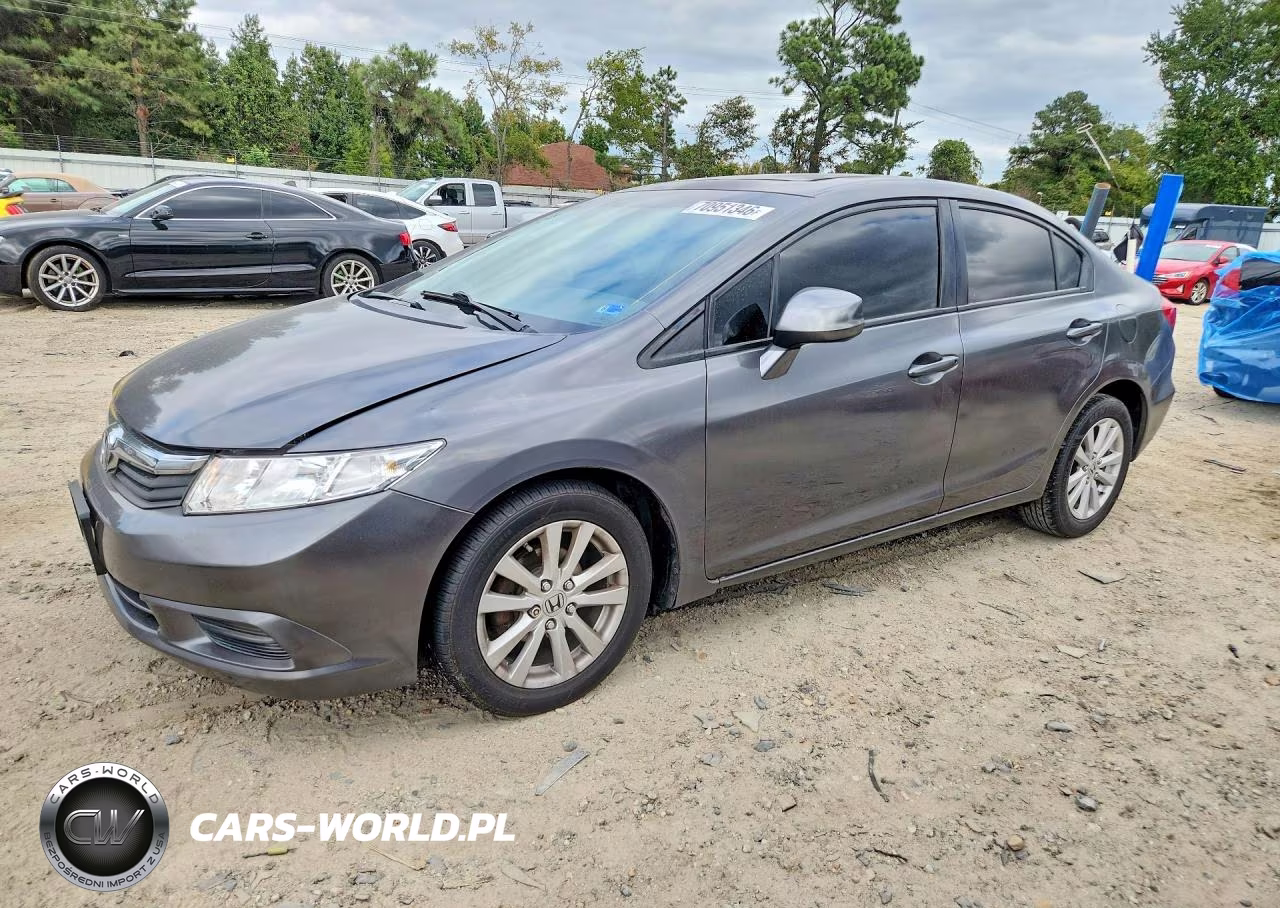 2012 Honda Civic Exl VIN:2HGFB2F97CH321430 - 1